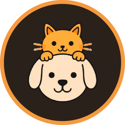 Logotipo de Clova Grooming: un gatito asomado sobre un perrito